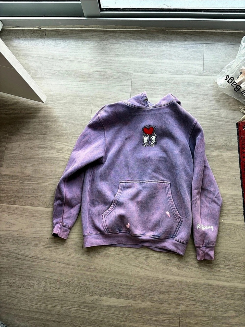 Kipling Purple Hoodie